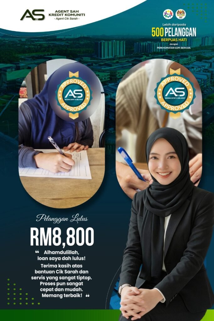 Agent Sarah - Pakar Pinjaman Wang Berlesen & Selamat di Semenyih, Beranang dan Ecohill.